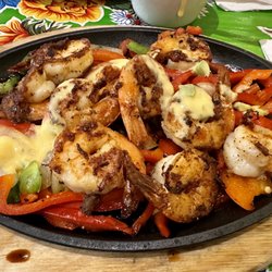 The Original Mandito's - Shrimp fajitas