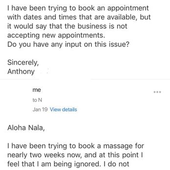 Logan Lymphatic Therapy & Massage - That alone is nearly two weeks of no response from someone who had $570 of my money. Again no response. - Massage Therapy Near Me - Logan, Utah