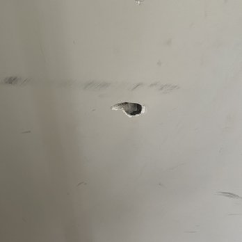 Oxford House - They had a lock box on the wall. When they ripped it out it left this hole! - Halfway Houses Near Me - Silver Spring, Maryland Oxford House - They had a lock box on the wall. When they ripped it out it left this hole! - Halfway Houses Near Me - Silver Spring, Maryland