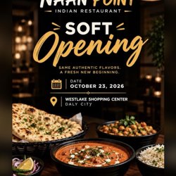 Naan Point - Now also at Westlake Shopping Center in Daly City.