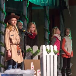 River of Life Church - My daughter, the Sheriff, in one of the lead roles.