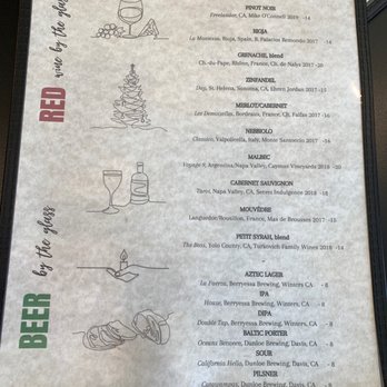 Davis Wine Bar - Menu - Wine Bars Near Me - Davis, California