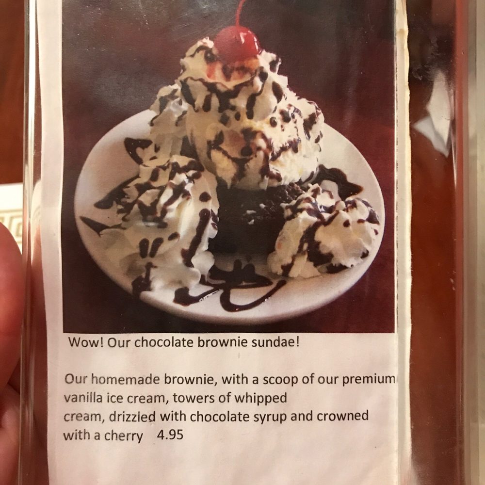 Chocolate Brownie Sundae Chocolate Brownie Sundae