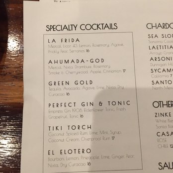 T'zunun - Speciality drink list - Cocktail Bars Near Me - Pleasant Hill, California T'zunun - Speciality drink list - Cocktail Bars Near Me - Pleasant Hill, California