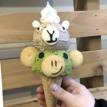Eli's Ark - Bottom to top // matcha - chocolate - Gelato Near Me - Chicago, Illinois Eli's Ark - Bottom to top // matcha - chocolate - Gelato Near Me - Chicago, Illinois