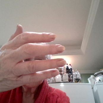 Ivory Nails - 11 (shutdown) weeks later I finally HAD to trim them down but that polish is still the Linda original. - Nail Salons Near Me - Costa Mesa, California