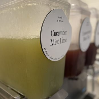 CAVA - Cucumber mint limeade, essentially - delicious!! - Salad Near Me - Overland Park, Kansas