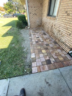 Paver install - Some of the work I have done in last month Paver install - Some of the work I have done in last month