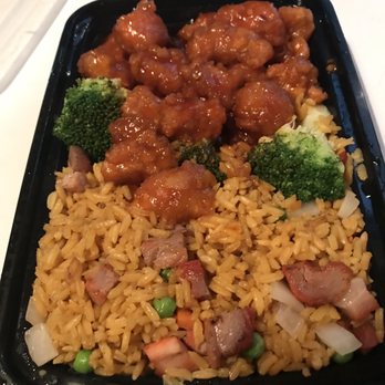 China Bowl And Sushi - General Tso's with pork fried rice. - Sushi Bars Near Me - Mount Carmel, Pennsylvania China Bowl And Sushi - General Tso's with pork fried rice. - Sushi Bars Near Me - Mount Carmel, Pennsylvania