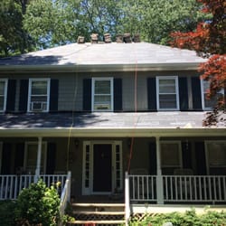 Marietta Roofing company - We recently got this home owners roof replaced and interior damage repaired through their insurance company due to recent storm damage.