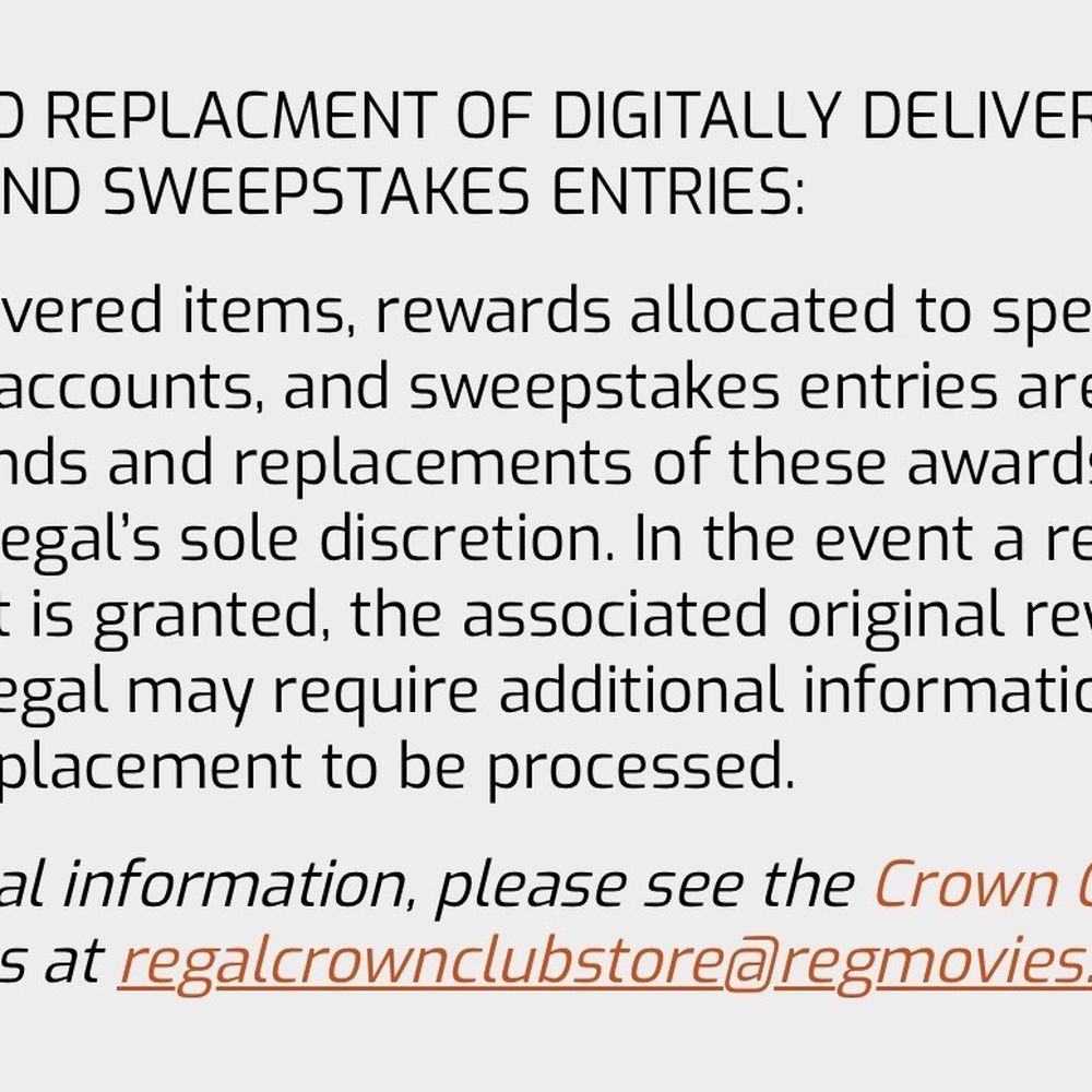Regal Warren Moore - Refund policy online - Cinema Near Me - Moore, Oklahoma