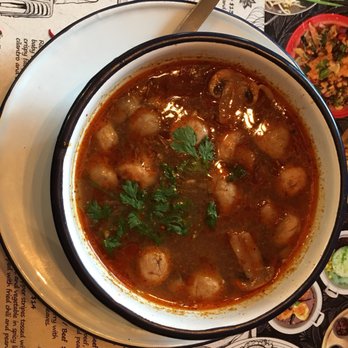 Rim Tanon - Tom yum chicken - Thai Near Me - Houston, Texas