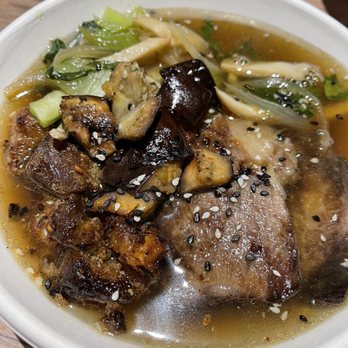COMMUNION Restaurant and Bar - Beef Brisket & Caramelized Pork Belly Pho - Soup Near Me - Seattle, Washington