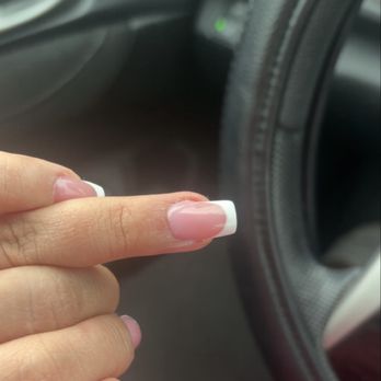 Elegant Nails and Spa - Powder over lapping on my finer. But filed right - Nail Salons Near Me - Albuquerque, New Mexico Elegant Nails and Spa - Powder over lapping on my finer. But filed right - Nail Salons Near Me - Albuquerque, New Mexico