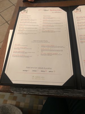 Menu photo 1 271 West Kitchener, ON
