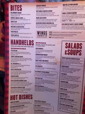 Menu photo 2 Twin Peaks Round Rock, TX
