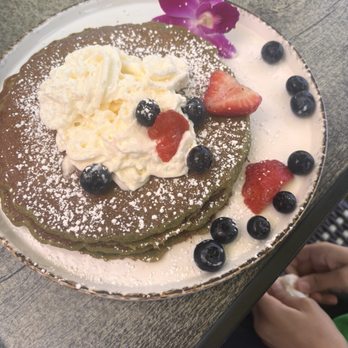 BB Cafe & Catering - Matcha Pancakes - Cafes Near Me - Burbank, California BB Cafe & Catering - Matcha Pancakes - Cafes Near Me - Burbank, California