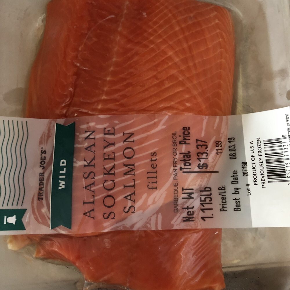 Wild Alaska Salmon fillets Wild Alaska Salmon fillets