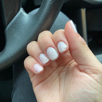 Ciel Nail Lounge - Chipped polish, and my pinky nail is definitely pinker. - Nail Salons Near Me - Irving, Texas