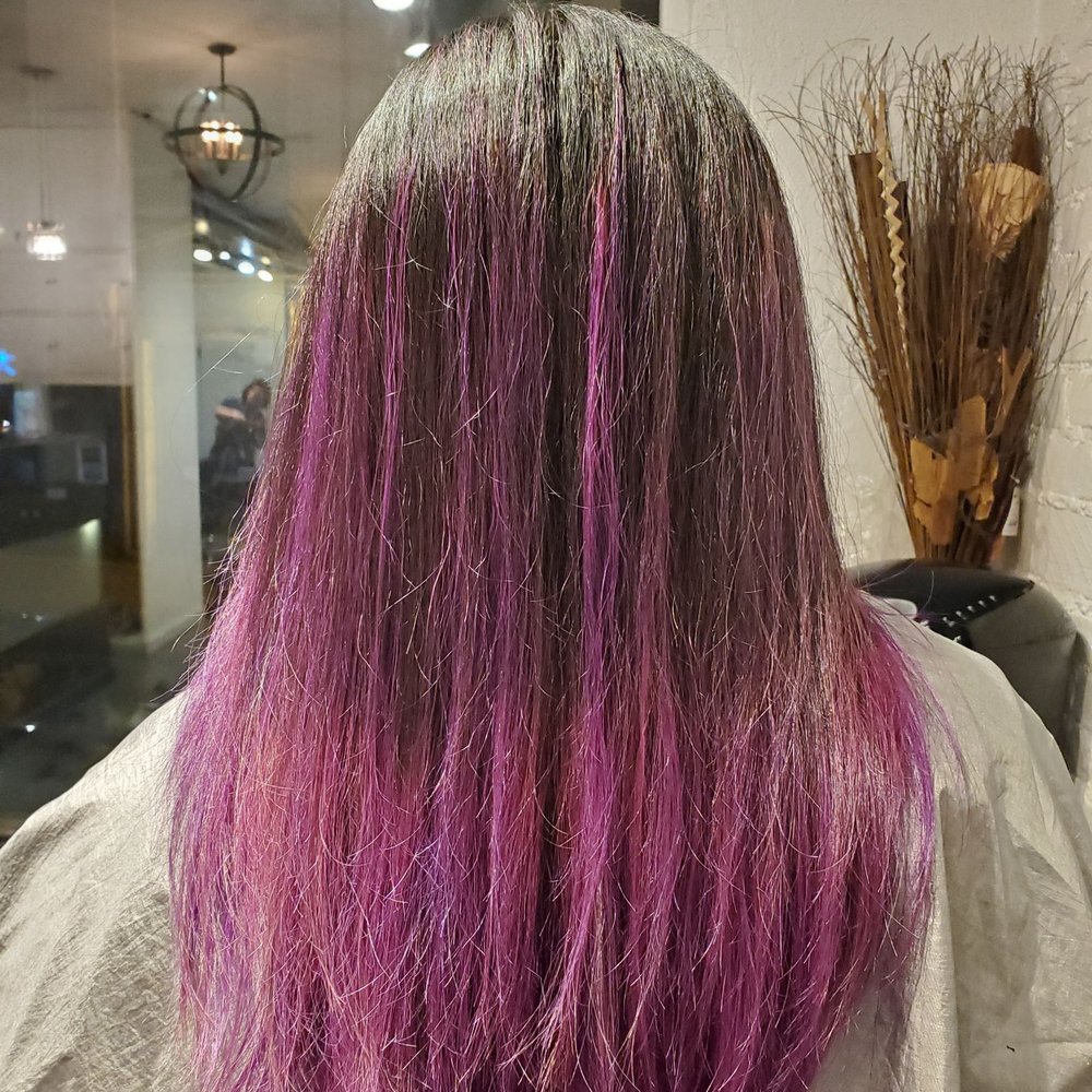 Cutting Edge Z - The fix. It's a Crayola purple and so much better in person. Smells like grape. - Hair Salons Near Me - New York, New York Cutting Edge Z - The fix. It's a Crayola purple and so much better in person. Smells like grape. - Hair Salons Near Me - New York, New York