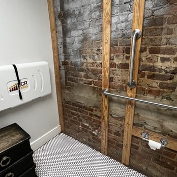 PRESS Coffee Crêpes Cocktails - Bathroom - Creperies Near Me - Graham, North Carolina PRESS Coffee Crêpes Cocktails - Bathroom - Creperies Near Me - Graham, North Carolina