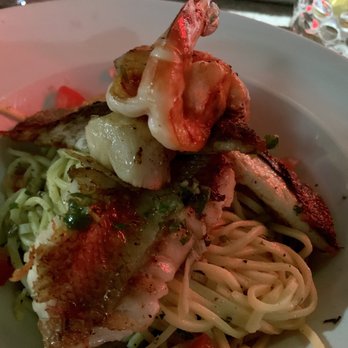 La Cantine d'Olive - The seafood linguine special - Tapas/Small Plates Near Me - Saint-Laurent-du-Var, 06