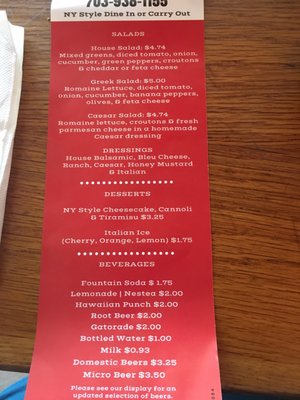 Menu photo 5 Church Street Pizza Vienna, VA Menu photo 5 Church Street Pizza Vienna, VA