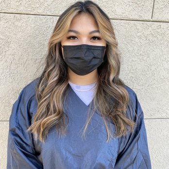 Good Salon by J - After! Money pieces with balayage - Hair Salons Near Me - Fullerton, California
