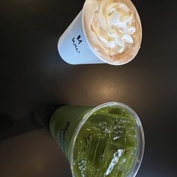Mika and lemonade matcha Mika and lemonade matcha