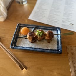 Grilled Chicken Meatballs