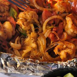 Mariscos La Tia - Camarones zarandeado