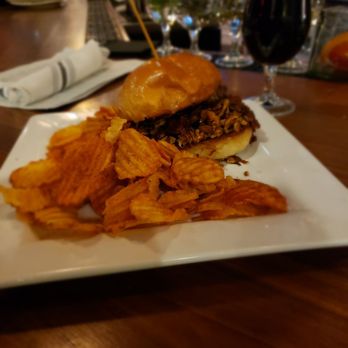 44 Mills Kitchen + Tap - The sloppy. With amazing kettle chips. - New American Near Me - Concord, North Carolina