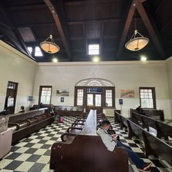 Amtrak - Waiting room