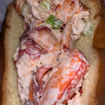 DJ's Clam Shack - Lobster Roll Close Up - Seafood Near Me - Key West, Florida DJ's Clam Shack - Lobster Roll Close Up - Seafood Near Me - Key West, Florida