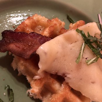Off The Waffle - Bacon was also undercooked - Breakfast & Brunch Near Me - Eugene, Oregon