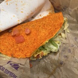 Nacho Cheese Doritos Locos Tacos Supreme Nacho Cheese Doritos Locos Tacos Supreme