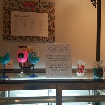 Cake Envy - Custom paint your own glass or mason jar hosted by Cake Envy - Patisserie/Cake Shop Near Me