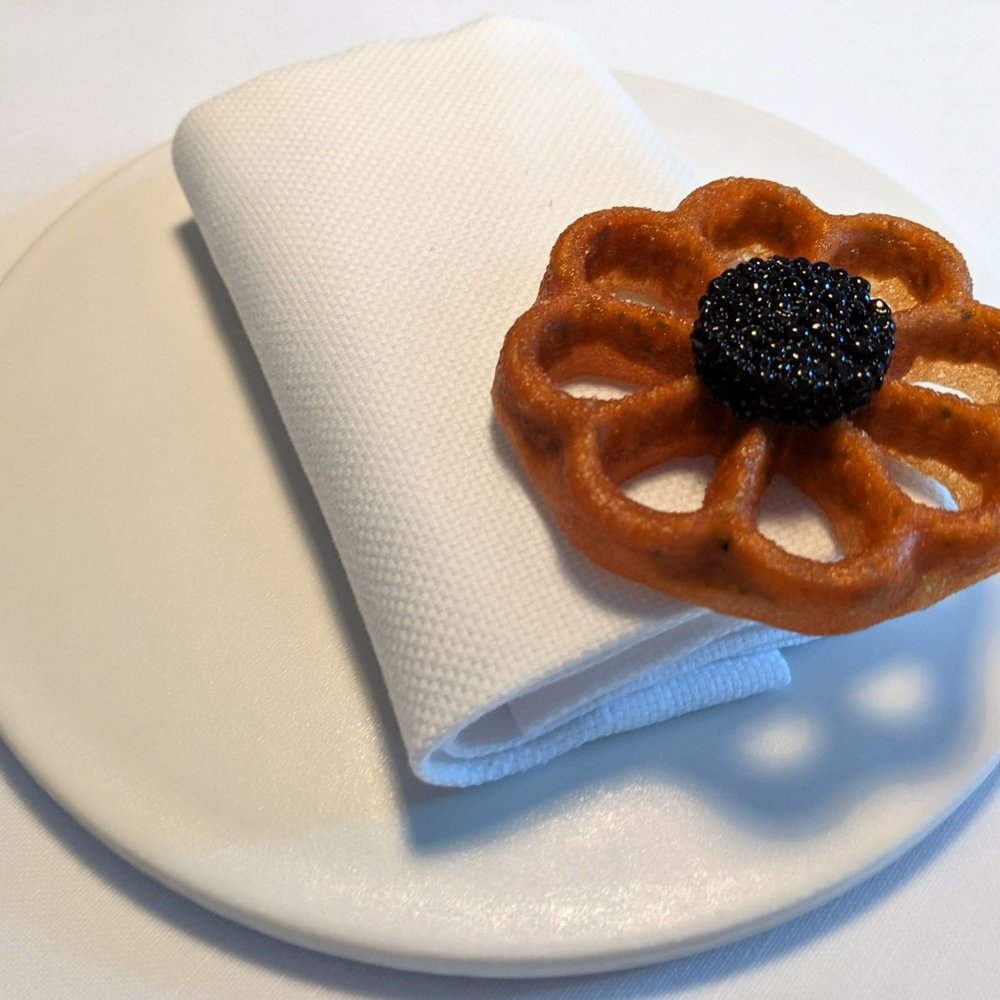 Restaurant Jordnær - 07/06/22 Rosset Waffle, Baerri Elegance Caviar, Fjord Shrimp - Scandinavian Near Me - Gentofte, 84