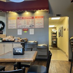 S Clyde Weaver - Small seating area for breakfast, subs, or daily specials
