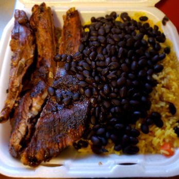 Burnet BBQ I - Churrasqueira - Half Pork Ribs with Rice & Beans. - Barbeque Near Me - Union, New Jersey Burnet BBQ I - Churrasqueira - Half Pork Ribs with Rice & Beans. - Barbeque Near Me - Union, New Jersey