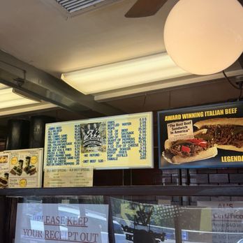 Al's Beef - Menu - Sandwiches Near Me - Chicago, Illinois Al's Beef - Menu - Sandwiches Near Me - Chicago, Illinois