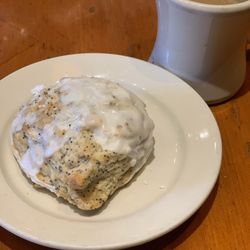 Lemon Poppyseed Scone