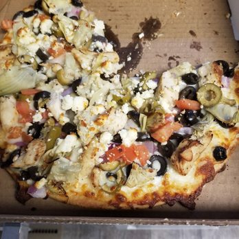 Blackjack Pizza - Mediterranean chicken pizza - Pizza Near Me - Lakewood, Colorado