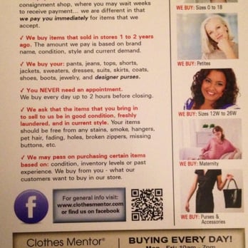Clothes Mentor Naples, FL - Info Card - Women's Clothing Near Me - Naples, Florida