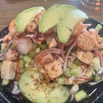 Mariscos El Governador - Tostada Embarazada - Mexican Near Me - Anaheim, California