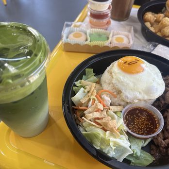 Gudetama Cafe - bulgogi bowl and matcha - Cafes Near Me - Buena Park, California Gudetama Cafe - bulgogi bowl and matcha - Cafes Near Me - Buena Park, California