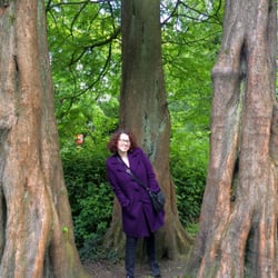 The Grove Park - Chillin' with some of Grove's very tall trees in May.