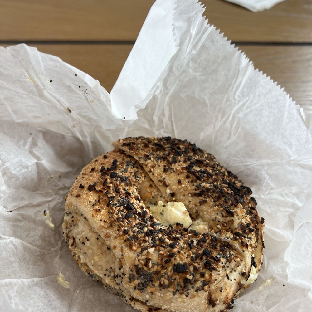 Moorestown Bagels - everything bagel with veggie cream cheese - Bagels Near Me - Moorestown, New Jersey Moorestown Bagels - everything bagel with veggie cream cheese - Bagels Near Me - Moorestown, New Jersey