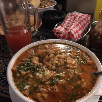 Zacatecas Cafe - My menudo and almost empty michelada. - Mexican Near Me - Riverside, California Zacatecas Cafe - My menudo and almost empty michelada. - Mexican Near Me - Riverside, California