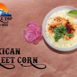 Square Top Bar-B-Que - You will love Mexican Street Corn